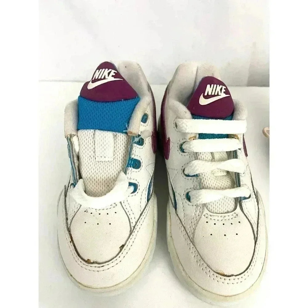 VTG 2 Pair Nike Kid Sneakers Shoes Toddler Sz 3 Girls Size 9 Rare Air Max‎ 1995